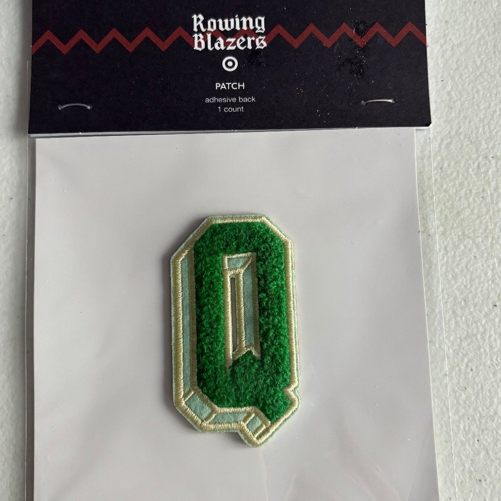 Rowing Blazers x Target Collab‎ Adhesive Letter Q Patch